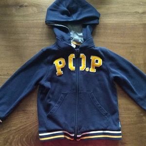 Polarn hoodie with detachable hood